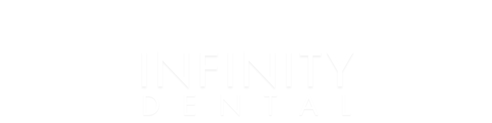 Infinity Dental Logo White