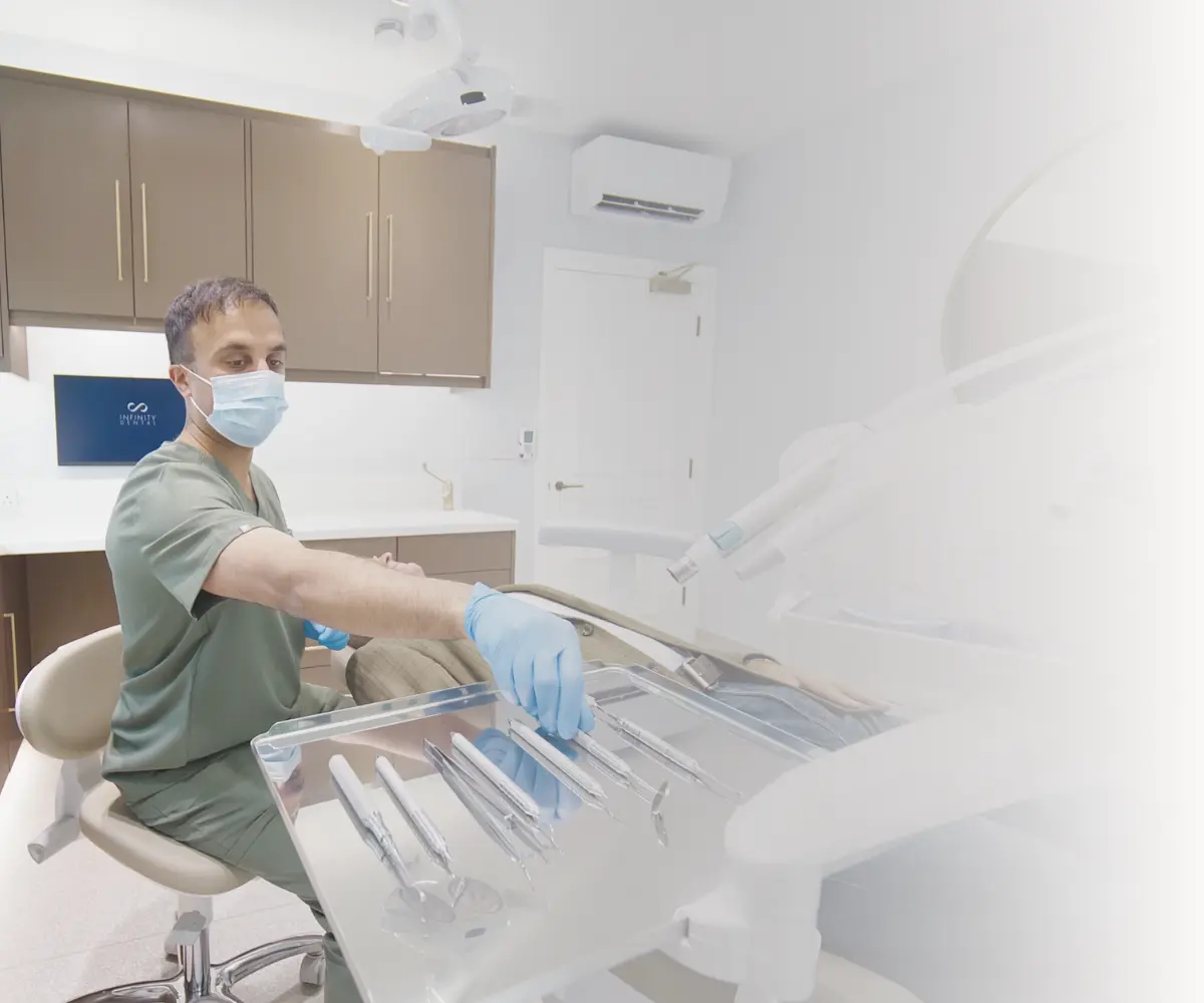 A welcoming treatment room at Infinity Dental in Harrogate